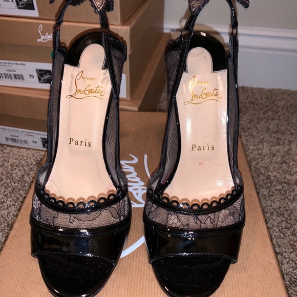 Red bottom sandals - Picture 7 of 7